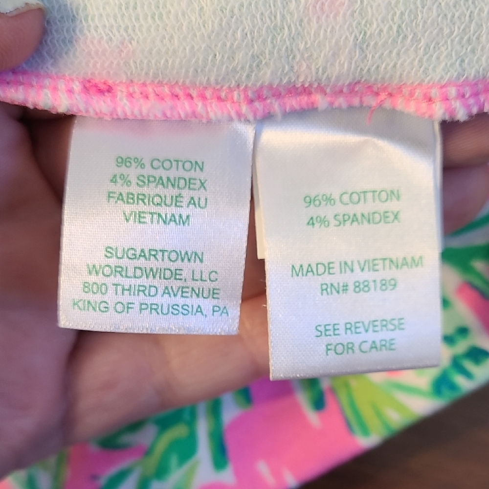 Lilly Pulitzer Skipper Popover Hangin Around Prosecco Pink UPF 50+ XS - Picture 13 of 14